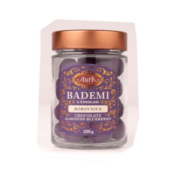 Aura bademi s okusom borovnice 225g Cijena Akcija
