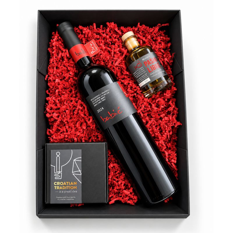 Premium poklon paket „Babić i smokva” – Exclusive Cijena